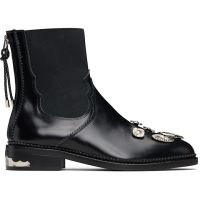 Toga Pulla Black Polido Boots 252492F113001
