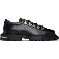 Toga Pulla Black Hard Leather Oxfords 252492F120002