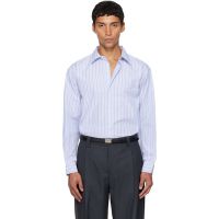 Mfpen SSENSE Exclusive Blue Generous Shirt 252505M192003
