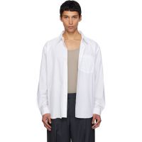 Mfpen White Convenient Shirt 252505M192015