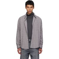 Mfpen Gray Executive Shirt 252505M192024