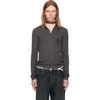 Magliano Gray Nudo Serafino Cardigan 252516M200001