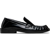 The Attico Black Charles Loafers 252528F121004