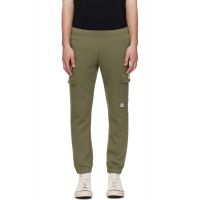 AAPE by A Bathing Ape Khaki AAPENOW Moonface Cargo Sweatpants 252547M190011