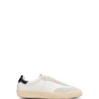 Maison MIHARA YASUHIRO White Francis Past Sole Mixed Material Low-Top Sneakers 252551M237002