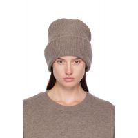 LISA YANG Taupe The Stockholm Beanie 252581F014002
