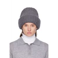 LISA YANG Gray The Beatris Beanie 252581F014008