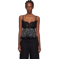 Rabanne Black Lace Camisole 252605F111001