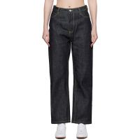 Studio Nicholson Navy Ruthe Jeans 252608F069007