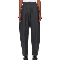Studio Nicholson Gray Acuna Heritage Wool Trousers 252608F087019