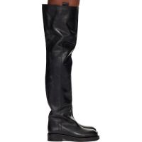 Paris Texas Black Napa Over the Knee Boots 252616F116001