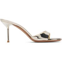 Paris Texas Gold Lidia Mules 252616F125015