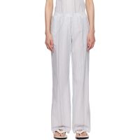 Paloma Wool Blue & White Kimoto Lounge Pants 252648F086000
