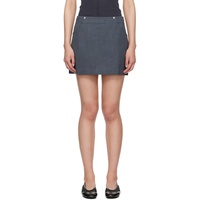 Paloma Wool Gray Erin Miniskirt 252648F090003