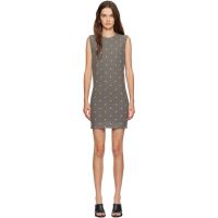 Rier Gray Walker Minidress 252661F052000