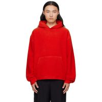 Rier Orange Fleece Hoodie 252661M202013