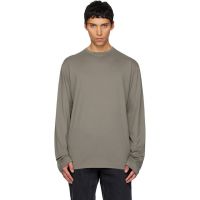 Rier Gray Roundneck Jersey Cotton T-shirt 252661M213000