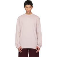 Rier Pink Roundneck Jersey Cotton T-shirt 252661M213004
