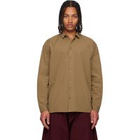 Toogood Beige The Draughtsman Shirt 252676M192005