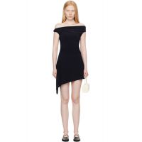 Sandy Liang Navy Riverton Minidress 252677F052007