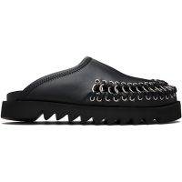 Toga Virilis Black Leather Loafers 252688M231025