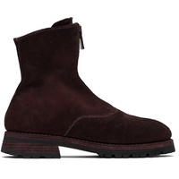 Guidi Burgundy 210WV Boots 252703F113007