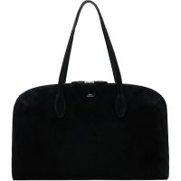 TOTEME Black Suede Day Tote 252771F049001