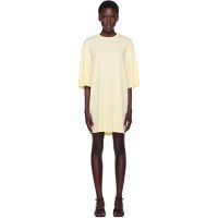 TOTEME Yellow Relaxed Tee Minidress 252771F052000