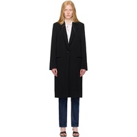 TOTEME Black Classic Tailored Coat 252771F059000