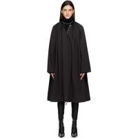 TOTEME Black Gathered Parachute Coat 252771F059007