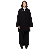 TOTEME Black Oversized Trench Coat 252771F067002