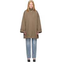 TOTEME Taupe Oversized Trench Coat 252771F067003