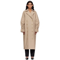 TOTEME Beige Signature Trench Coat 252771F067004