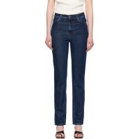 TOTEME Indigo High Slim Jeans 252771F069000