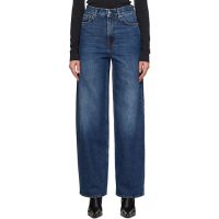 TOTEME Blue Wide Leg Jeans 252771F069018