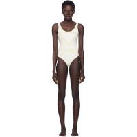 TOTEME Beige Monogram Swimsuit 252771F103000