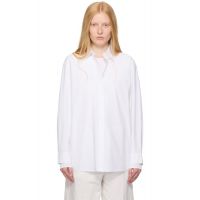 TOTEME White Classic Tumbled Shirt 252771F109000
