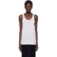 TOTEME White Knit Tank Top 252771F111007