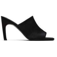 TOTEME Black Bandeau Mules 252771F125003