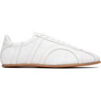 TOTEME White Canvas Sneakers 252771F128000