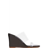 Maryam Nassir Zadeh SSENSE Exclusive Brown Olympia Wedge Heeled Sandals 252779F125001
