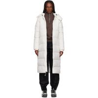 The North Face White City Long Hooded Down Coat 252802F061045
