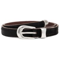 OUR LEGACY Brown 2 CM Belt 252803F001006