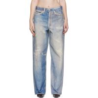 OUR LEGACY Blue Full Cut Jeans 252803F069008