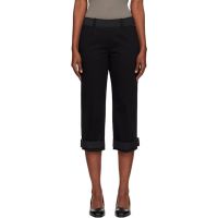 OUR LEGACY Black Sporty Capri Trousers 252803F087000