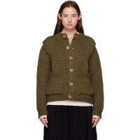 OUR LEGACY Khaki Over Cardigan 252803F095000