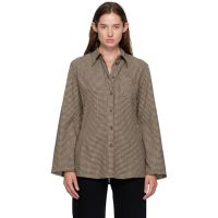 OUR LEGACY Brown Daisy Shirt 252803F109009