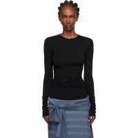 OUR LEGACY Black Strain Slim Longsleeve T-shirt 252803F110004