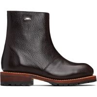 OUR LEGACY Brown Engine Boots 252803F113004