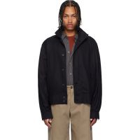 OUR LEGACY Black Mock Bomber Jacket 252803M175000